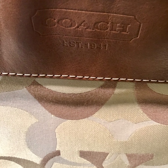 Coach Optic Signature Zoe L0967 F14710 Preowned - Picture 4 of 14